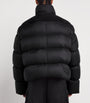Rick Owens Black Down Turtle Puffer Jacket