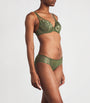 Maison Lejaby Green Tulle Sin Underwired Bra