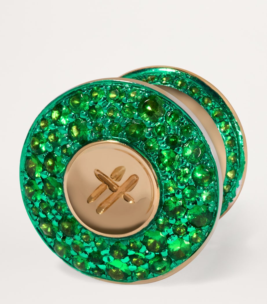 Annoushka x Harrods Yellow Gold and Tsavorite My Life in Charms Teacup Charm