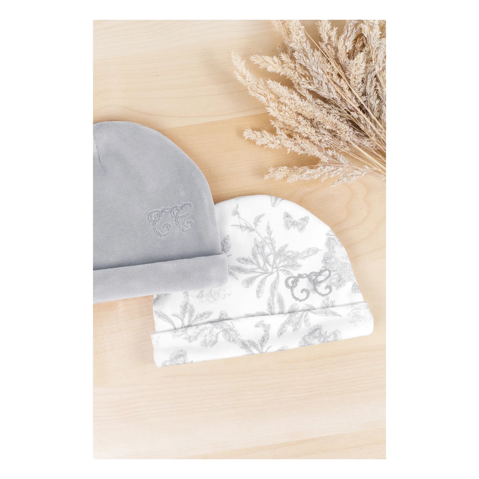 Tartine et Chocolat - Toile de Jouy hat | Grey