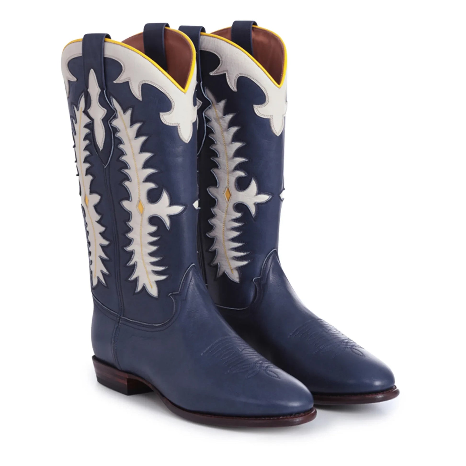 Shiloh Heritage - Boots Texas Calf | Dark Blue