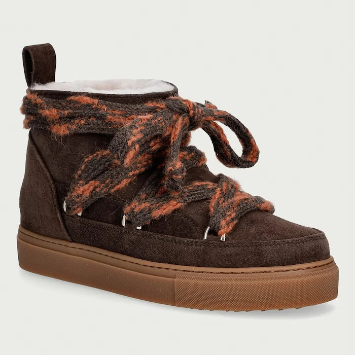 Inuikii Suede Knot kadın süet kar botları