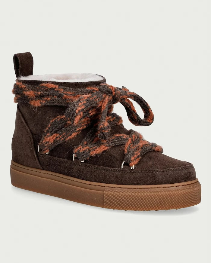 Inuikii Suede Knot kadın süet kar botları