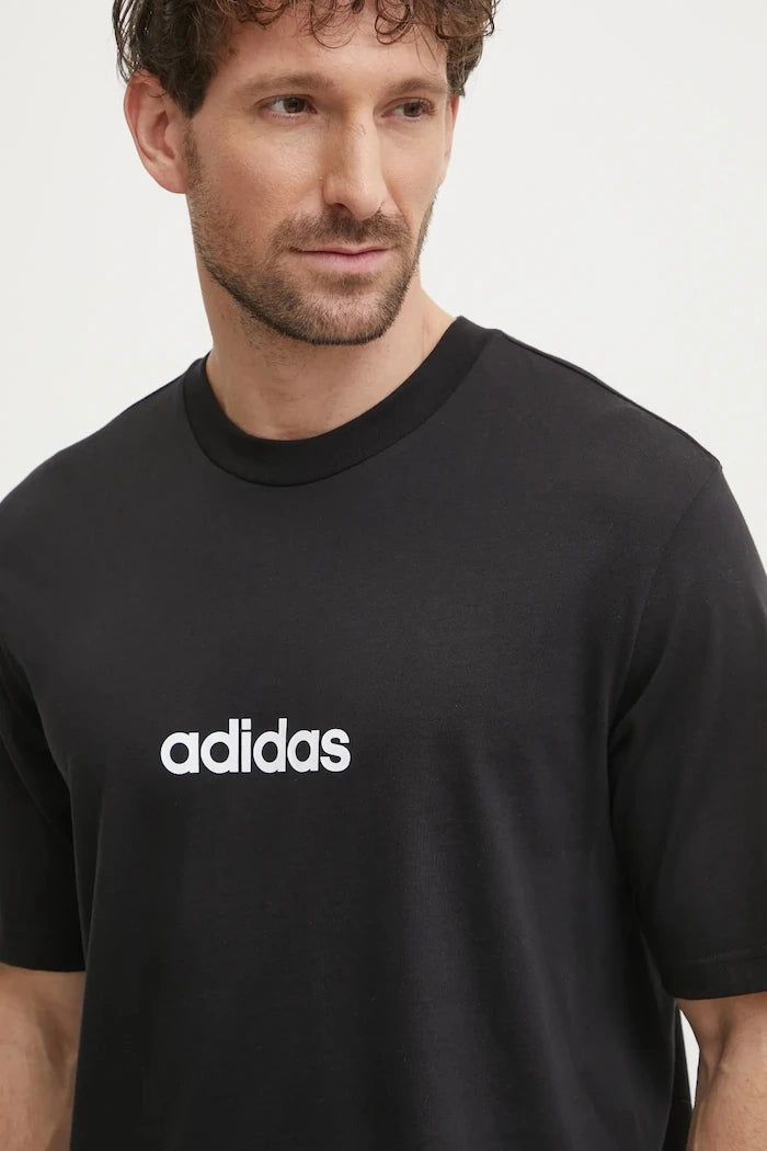 Памучна тениска adidas Essentials Linear