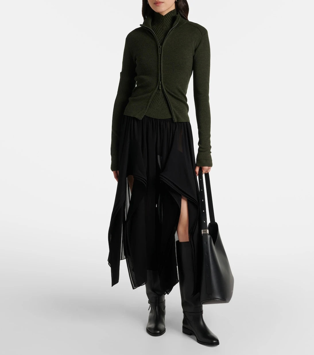 Jimmy Choo - Lawton leather knee-high boots