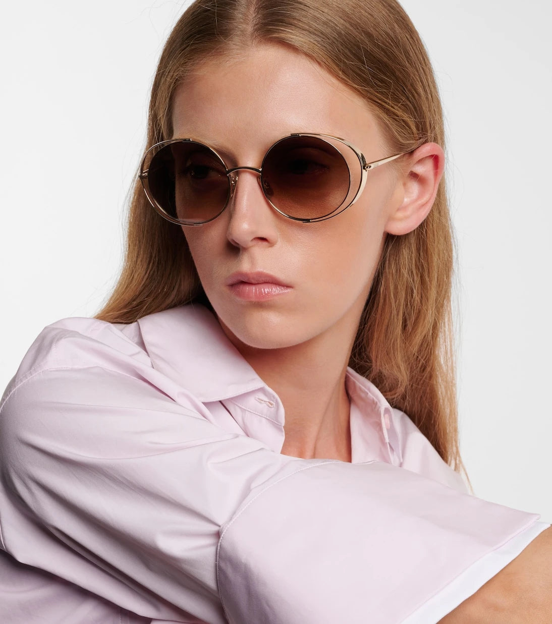 Loewe - نظارة شمسية دائرية مميزة