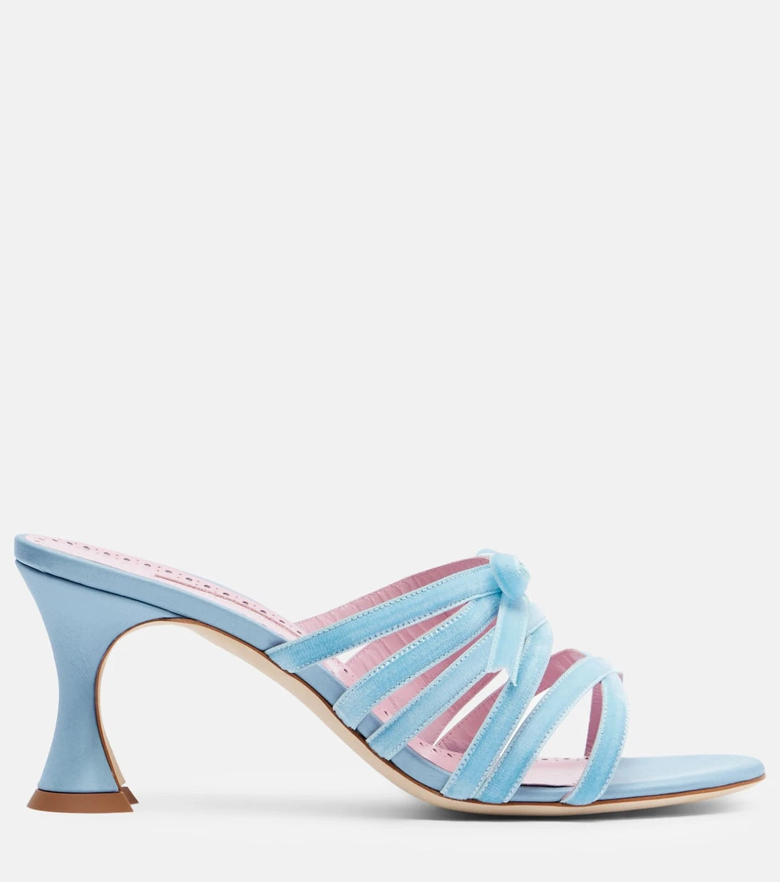 Manolo Blahnik - Clementel 70 velvet mules