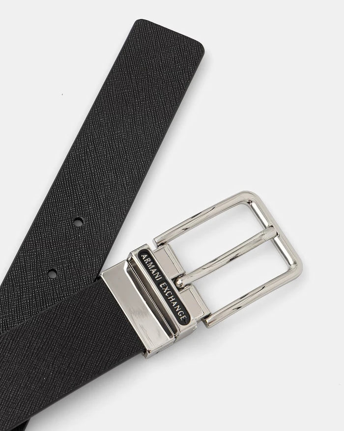 Armani Exchange Erkek Deri Kemer