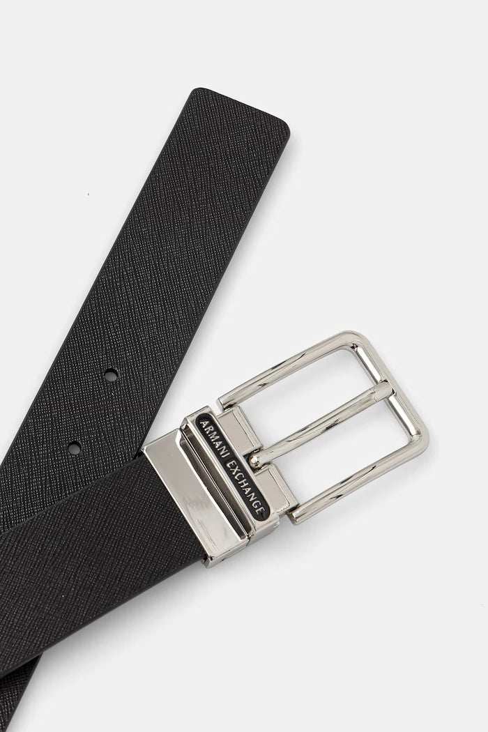 Armani Exchange Erkek Deri Kemer