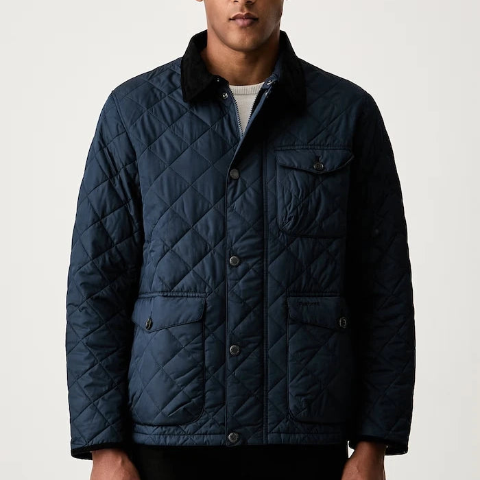 Barbour Hornby Erkek Kapitone Mont