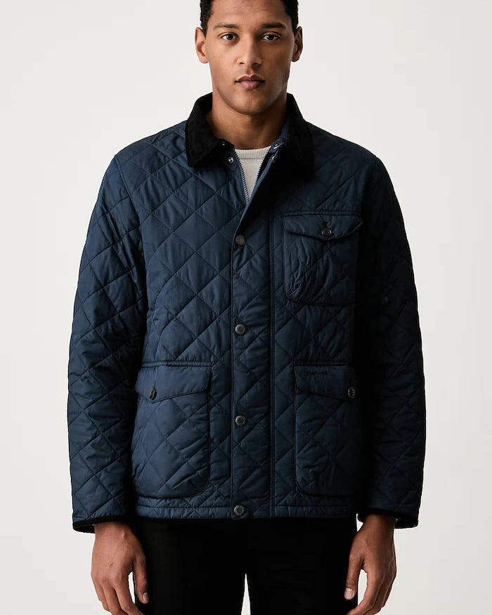 Barbour Hornby Erkek Kapitone Mont