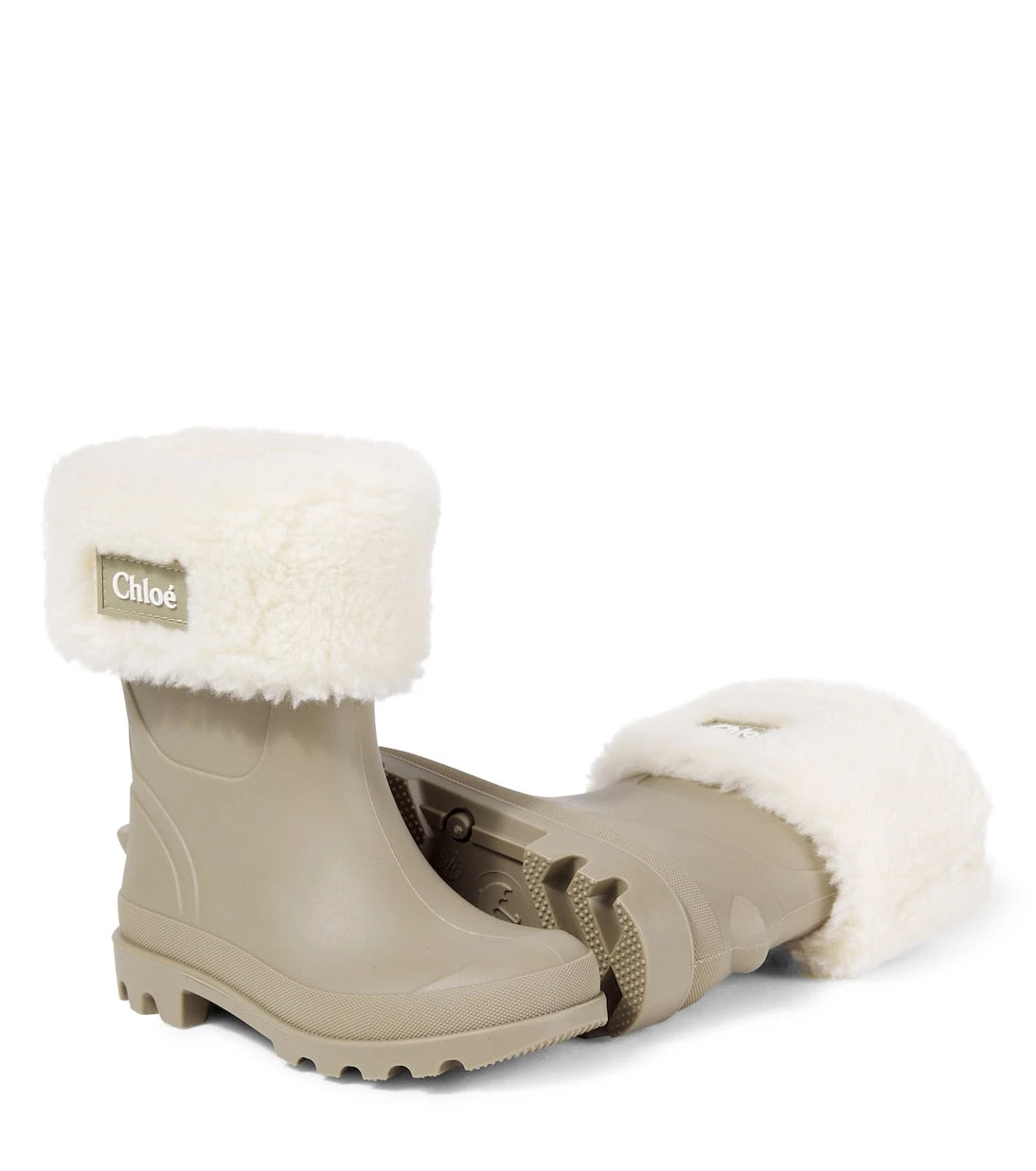 Chloé Kids - Logo rain boots
