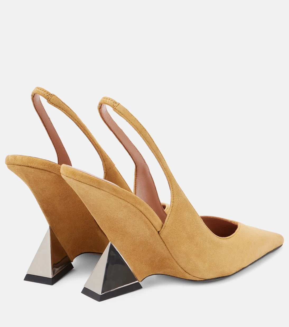 The Attico - Cheope suede wedges