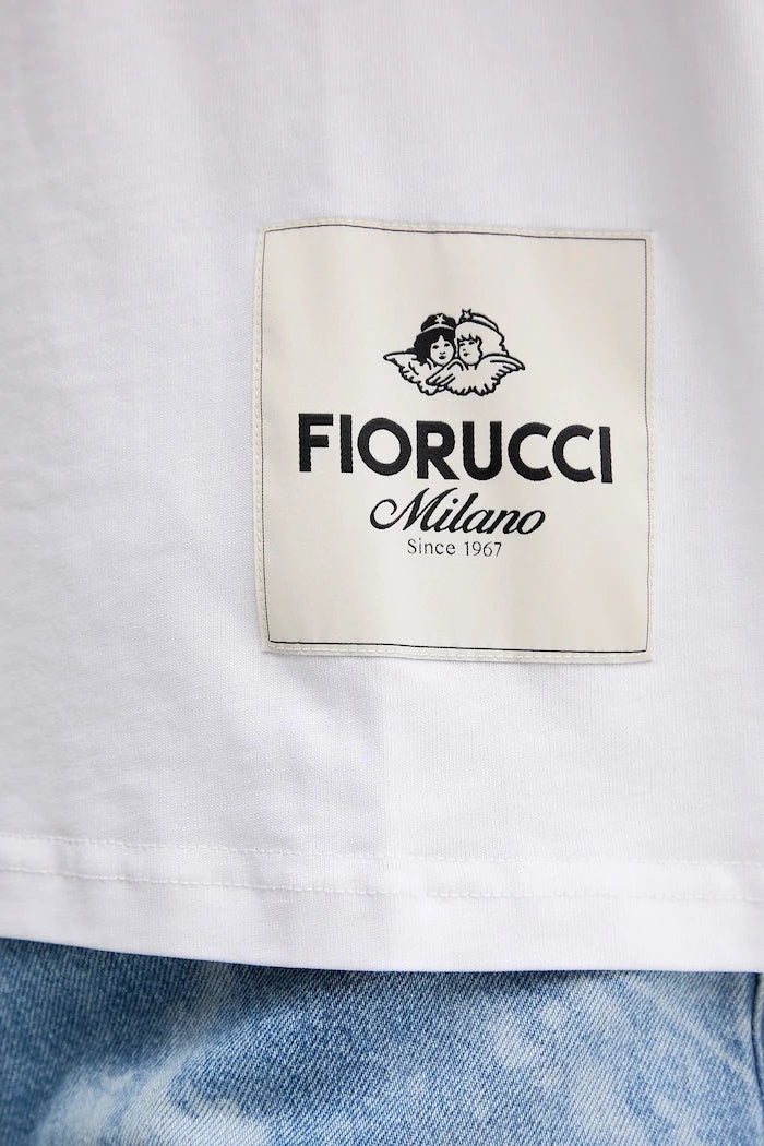 Памучна тениска Fiorucci Label Regular Fit T-Shirt
