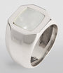 Sterling Silver and Mother-of-Pearl Chevalier Ring