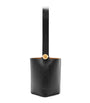 LOEWE Black Medium Pebble-Calfskin Bucket Bag