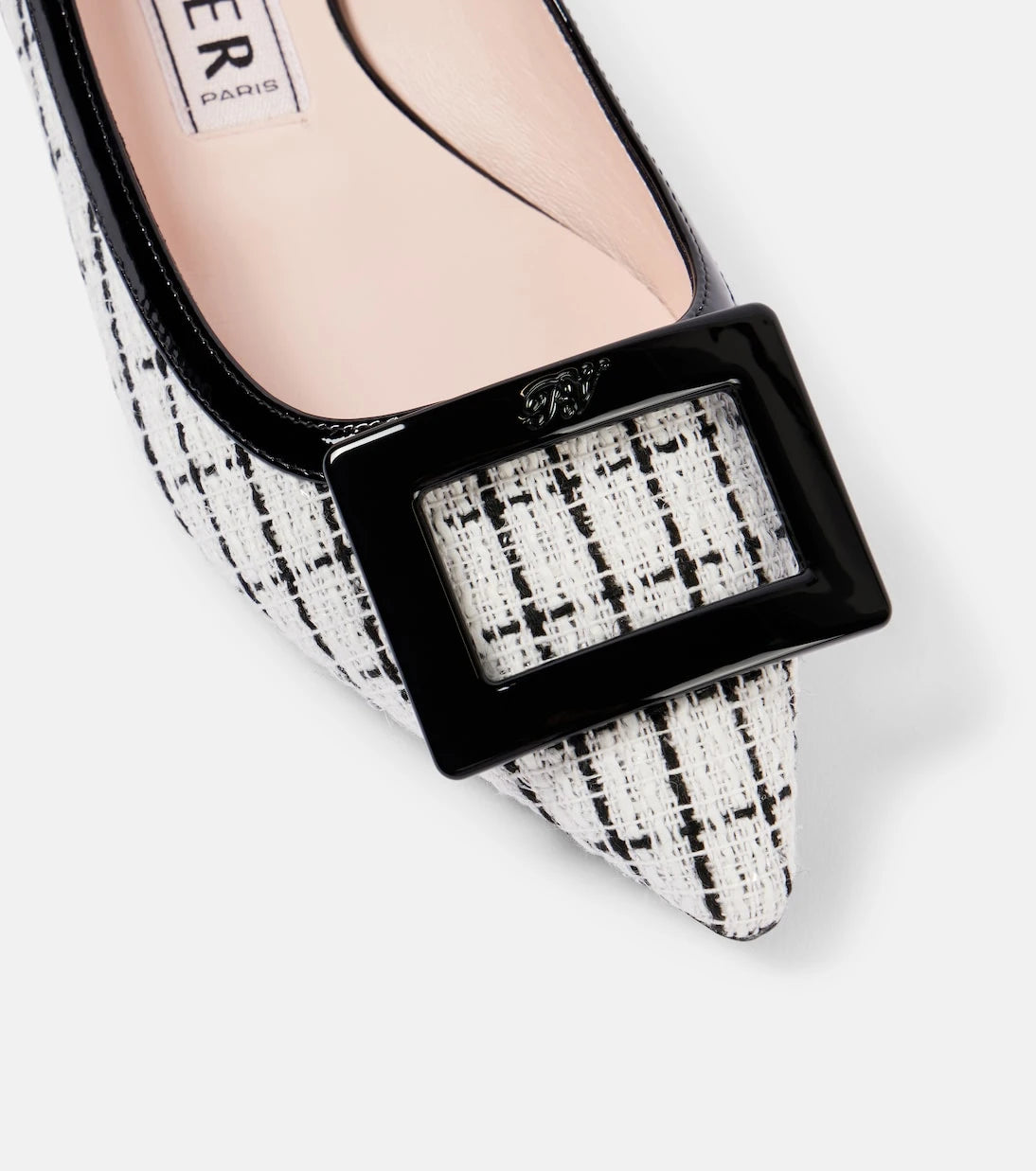 Roger Vivier - Gommettine bouclé ballet flats