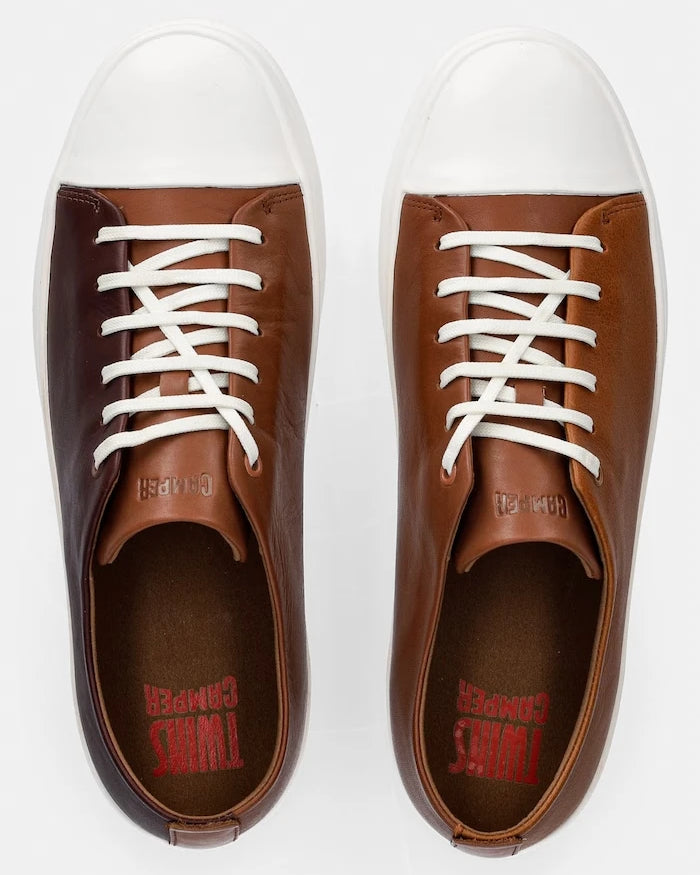 Camper TWS düşük erkek deri sneaker