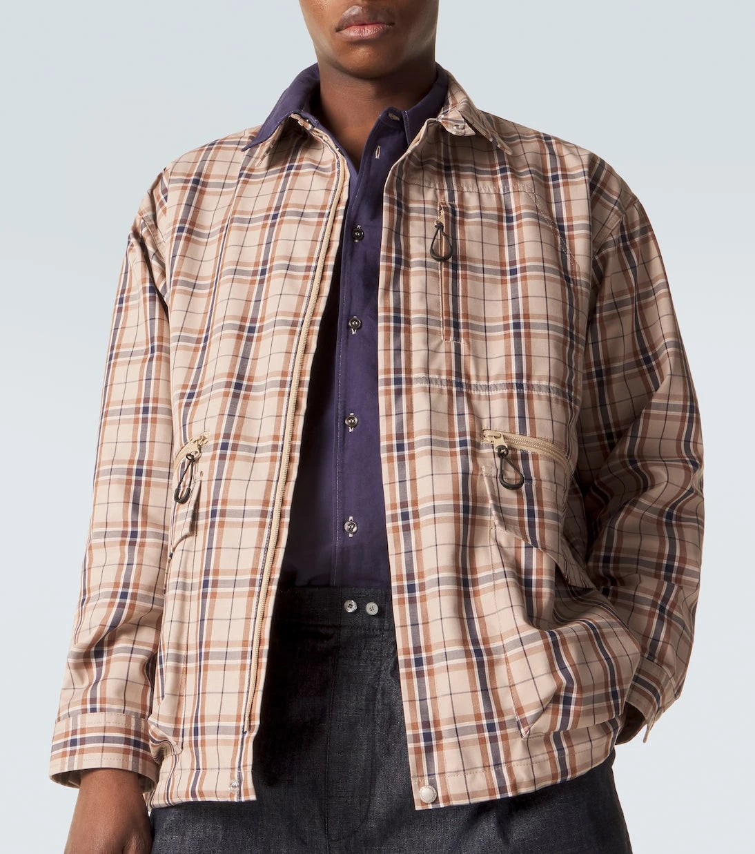 Comme des Garçons Homme - Checked cotton-blend jacket