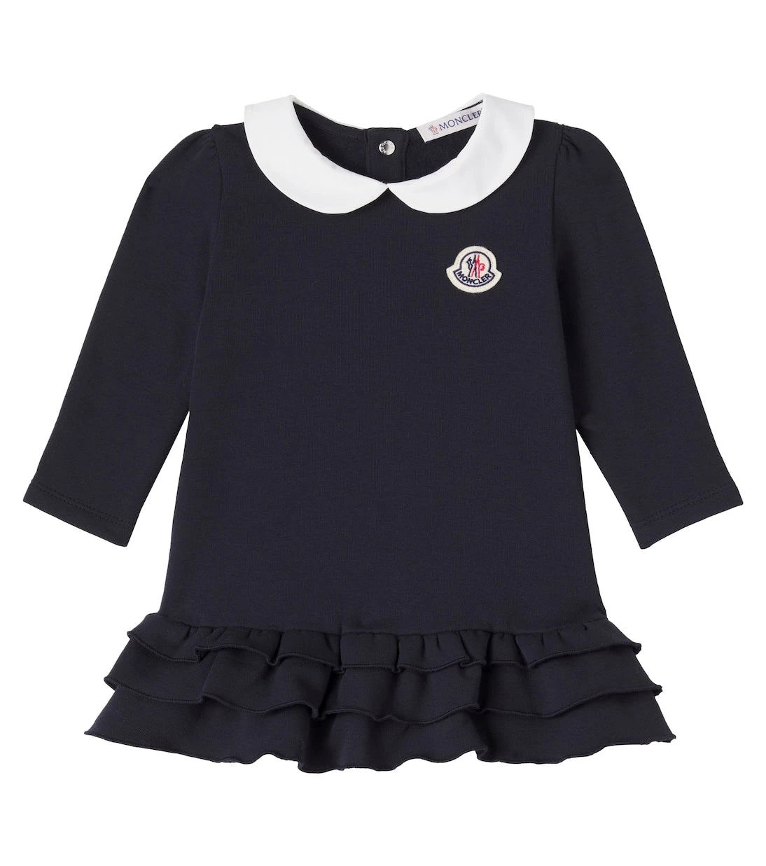 Moncler Enfant - Baby cotton-blend fleece dress
