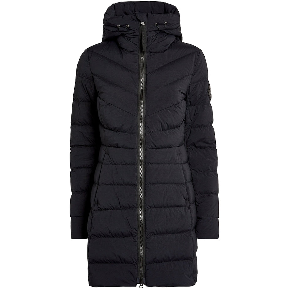 Black Down-Filled Clair Coat