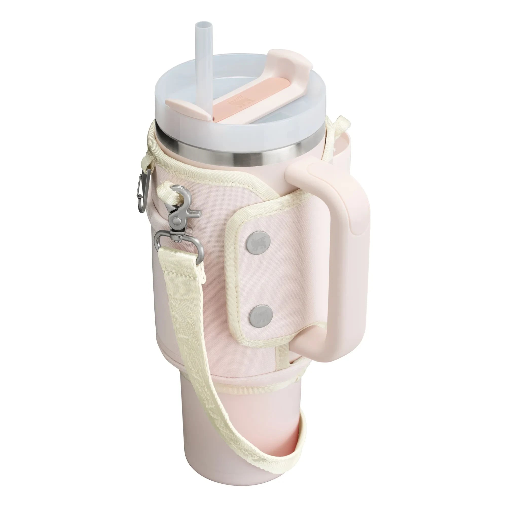 Stanley 1913 - All Day Quencher Carry-All insulated cup holder | Pale Pink