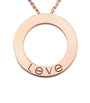 Cartier Rose Gold and Diamond LOVE Necklace