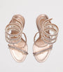 René Caovilla Satin Chandelier Sandals 105