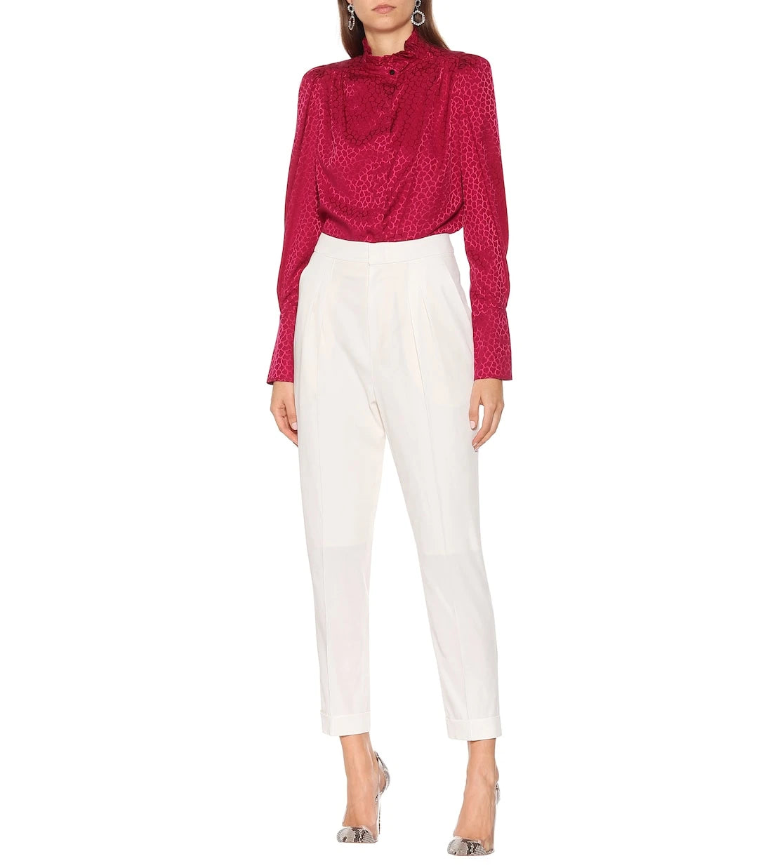 Isabel Marant - Pelisso high-rise wool pants