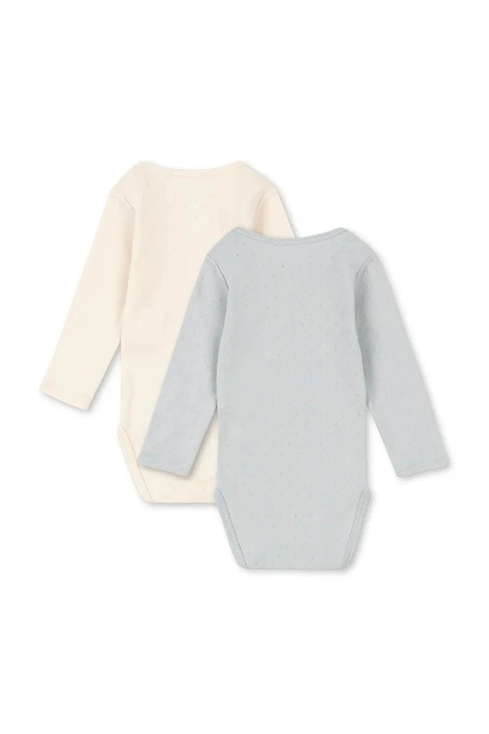 Fanga Fontana Bebek Pamuklu Body PERLA 2 PACK LS BODY OCS 2 Adet