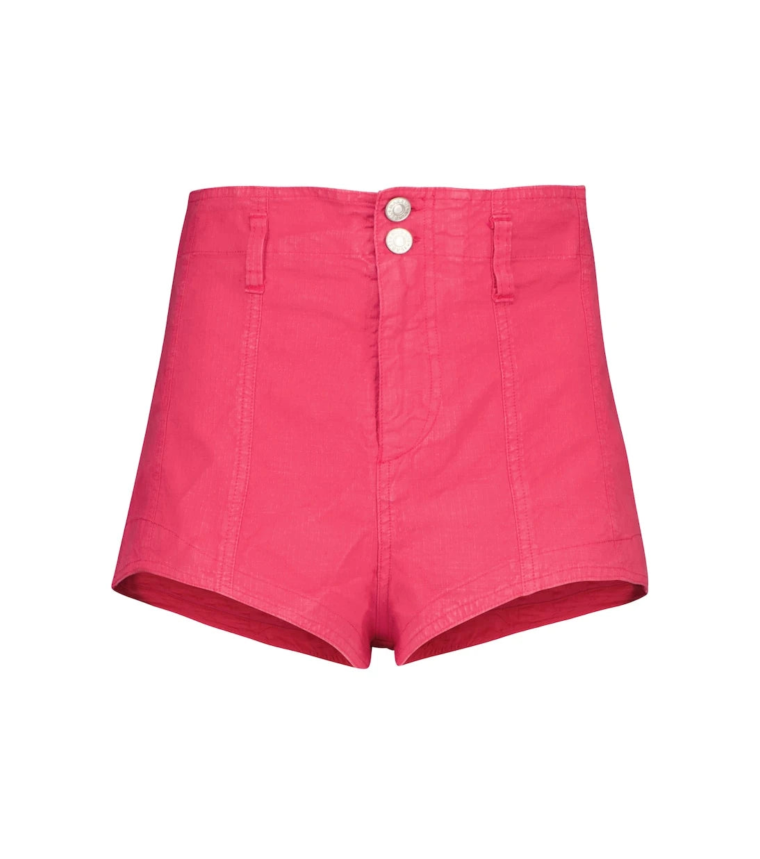 Isabel Marant - Deverson linen-blend shorts