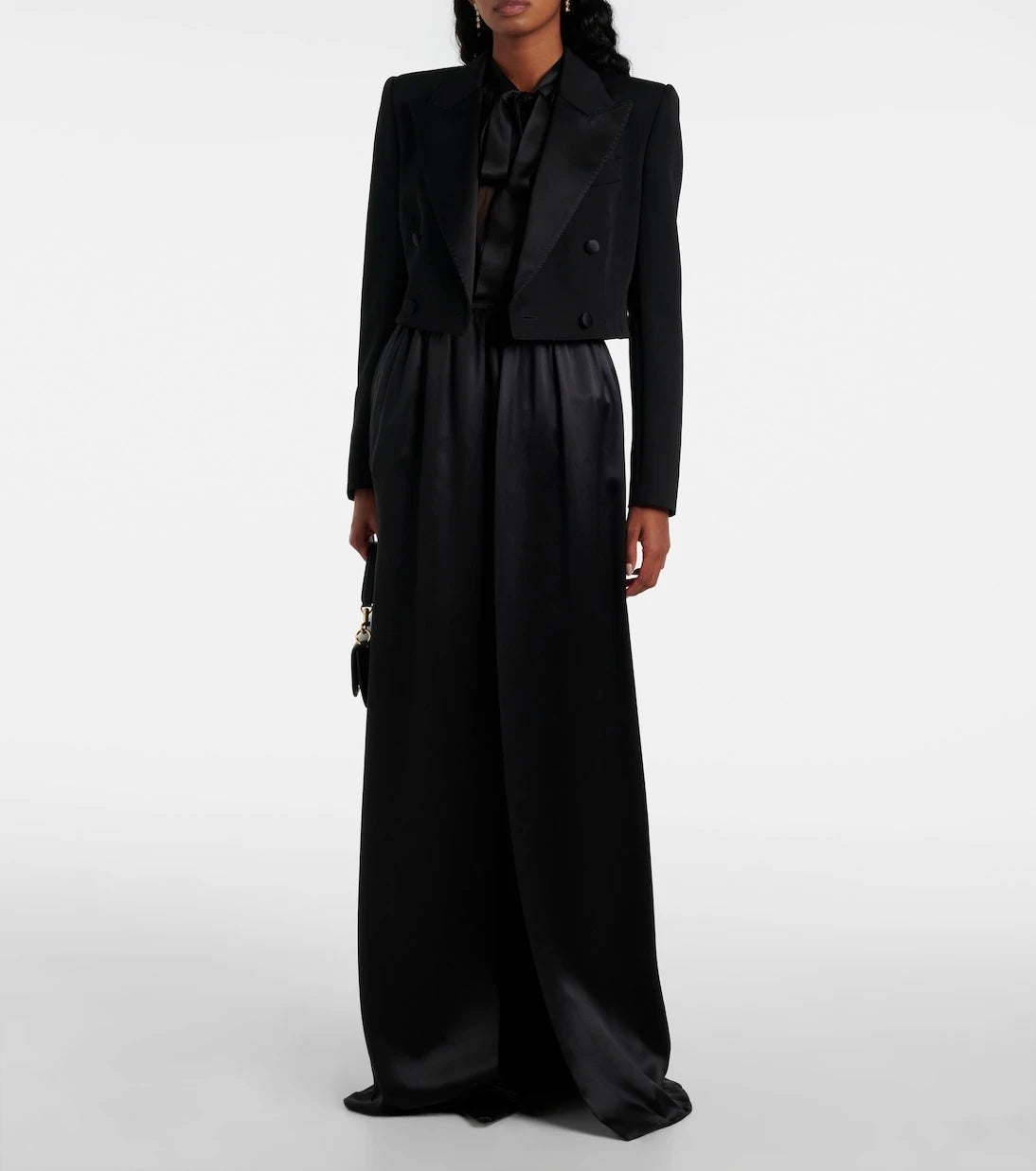 Dolce&Gabbana - Tie-neck silk blouse