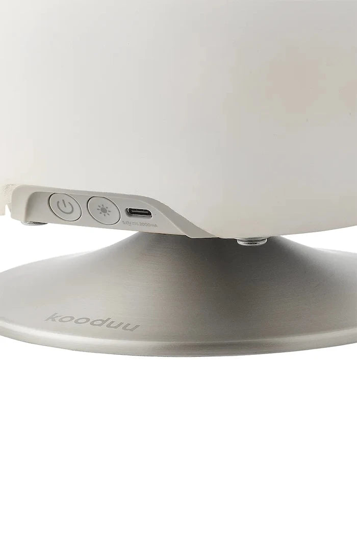 Bluetooth hoparlörlü ve saklama alanlı Led lamba Kooduu Atmos
