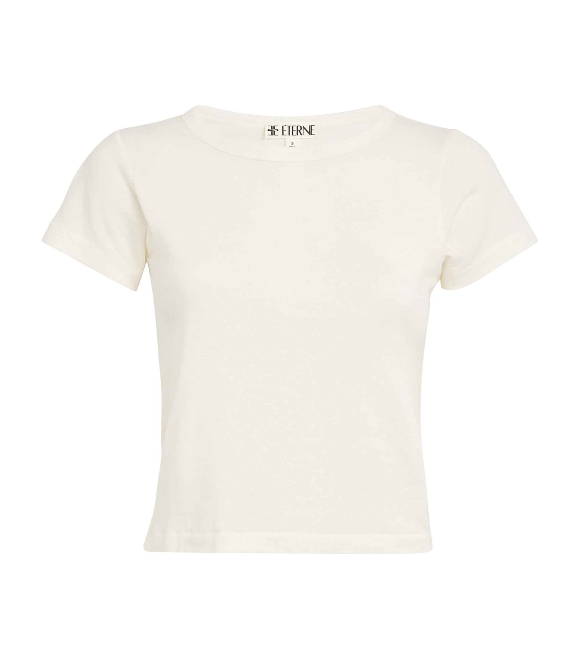 Ivory Cotton-Modal Baby T-Shirt