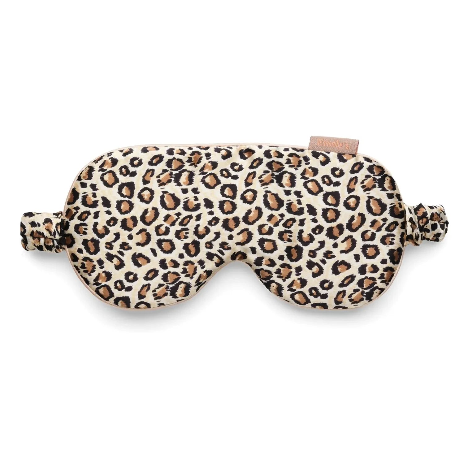 Emily's Pillow - Leopard print silk sleep mask