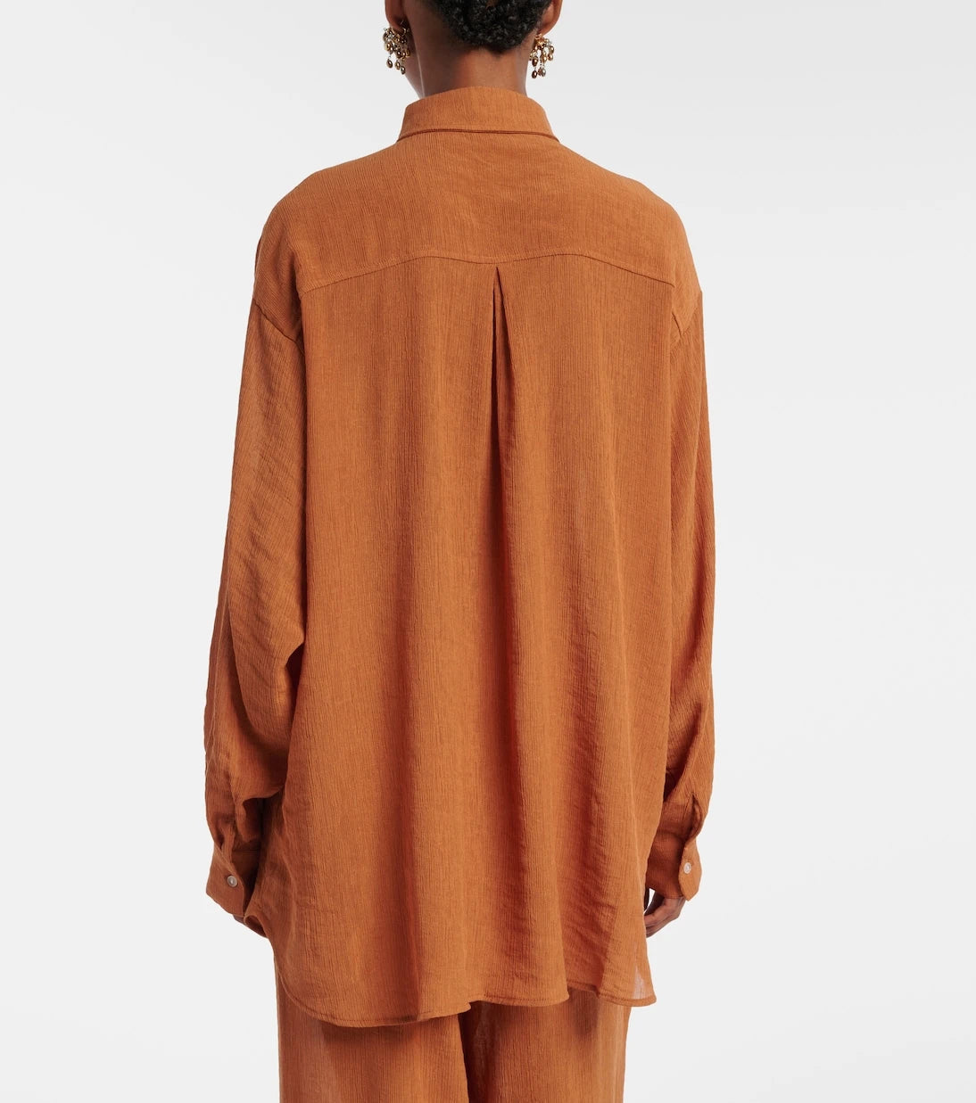 Jade Swim - Mika seersucker shirt