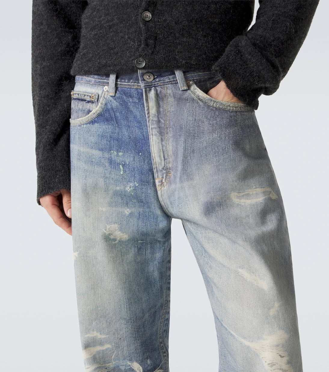 Our Legacy - Third Cut trompe l'œil straight jeans