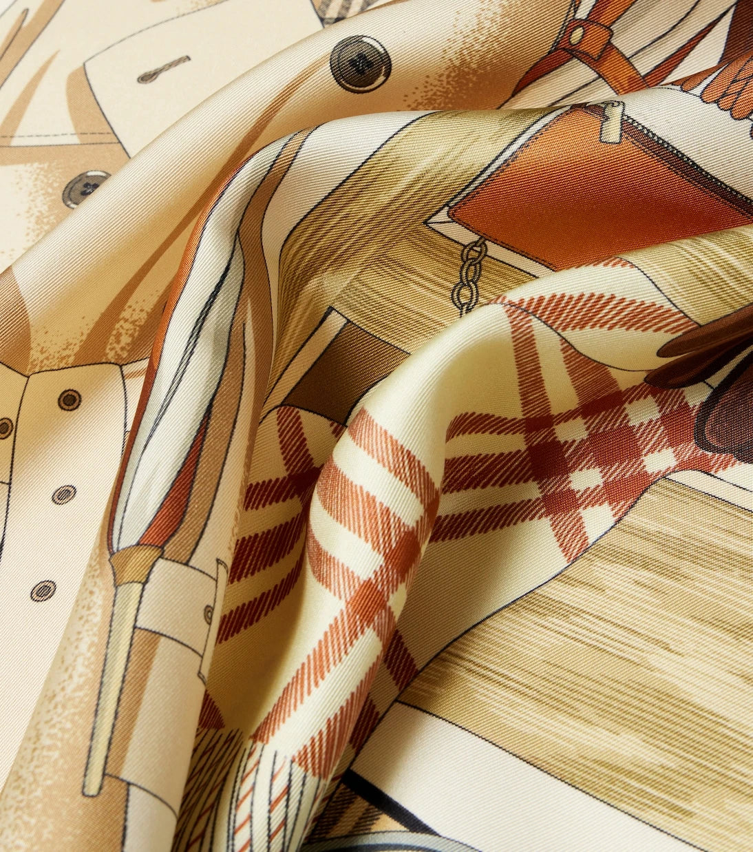 Burberry - Printed silk twill scarf