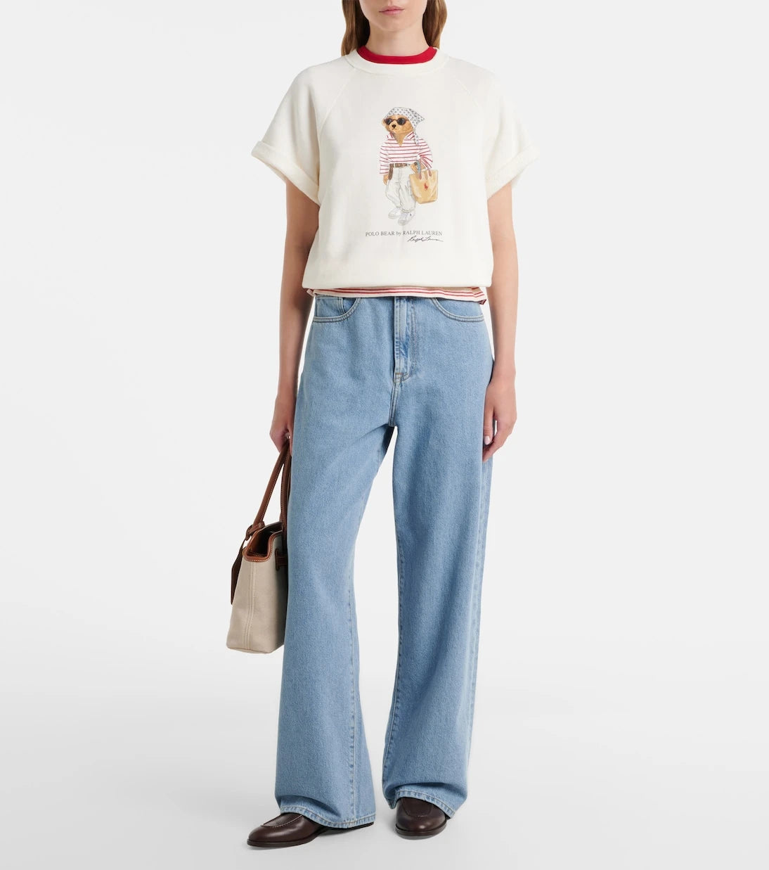Polo Ralph Lauren - Polo Bear cotton-blend top