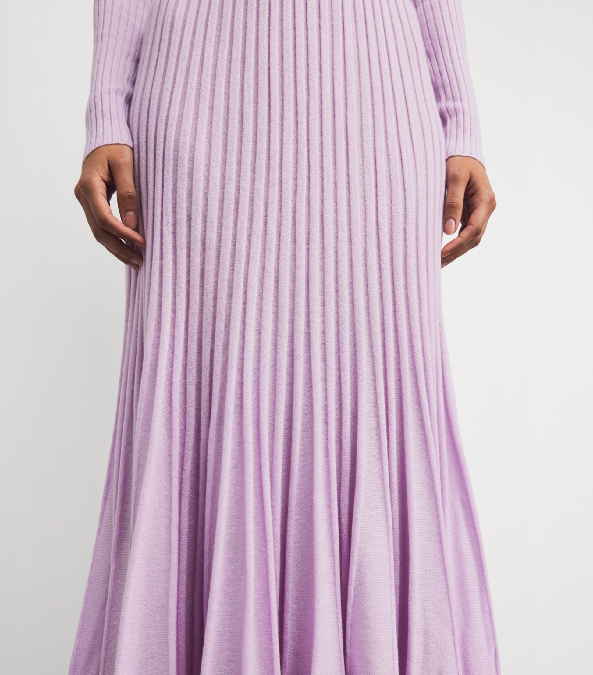 arch 4 Purple Cashmere Sabrina Midi Skirt