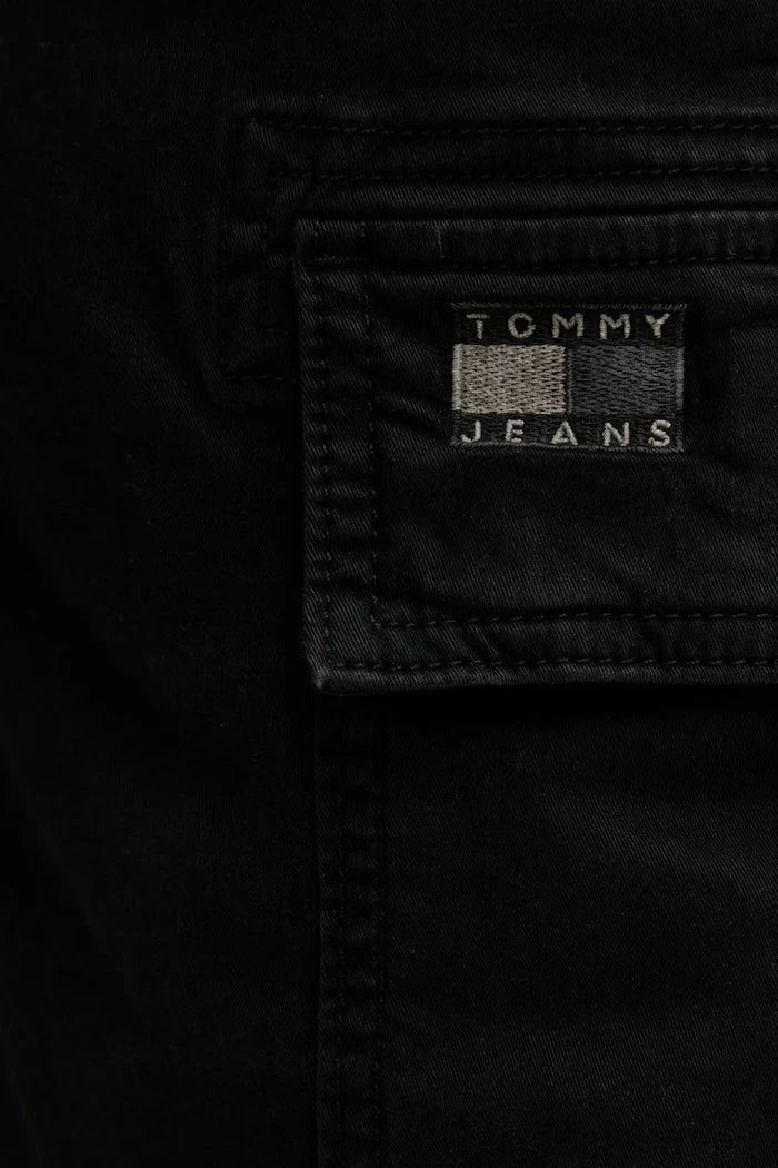Tommy Jeans erkek pamuklu kısa kargo şort