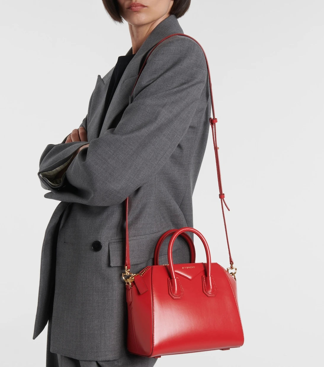 Givenchy - Antigona Mini leather tote bag