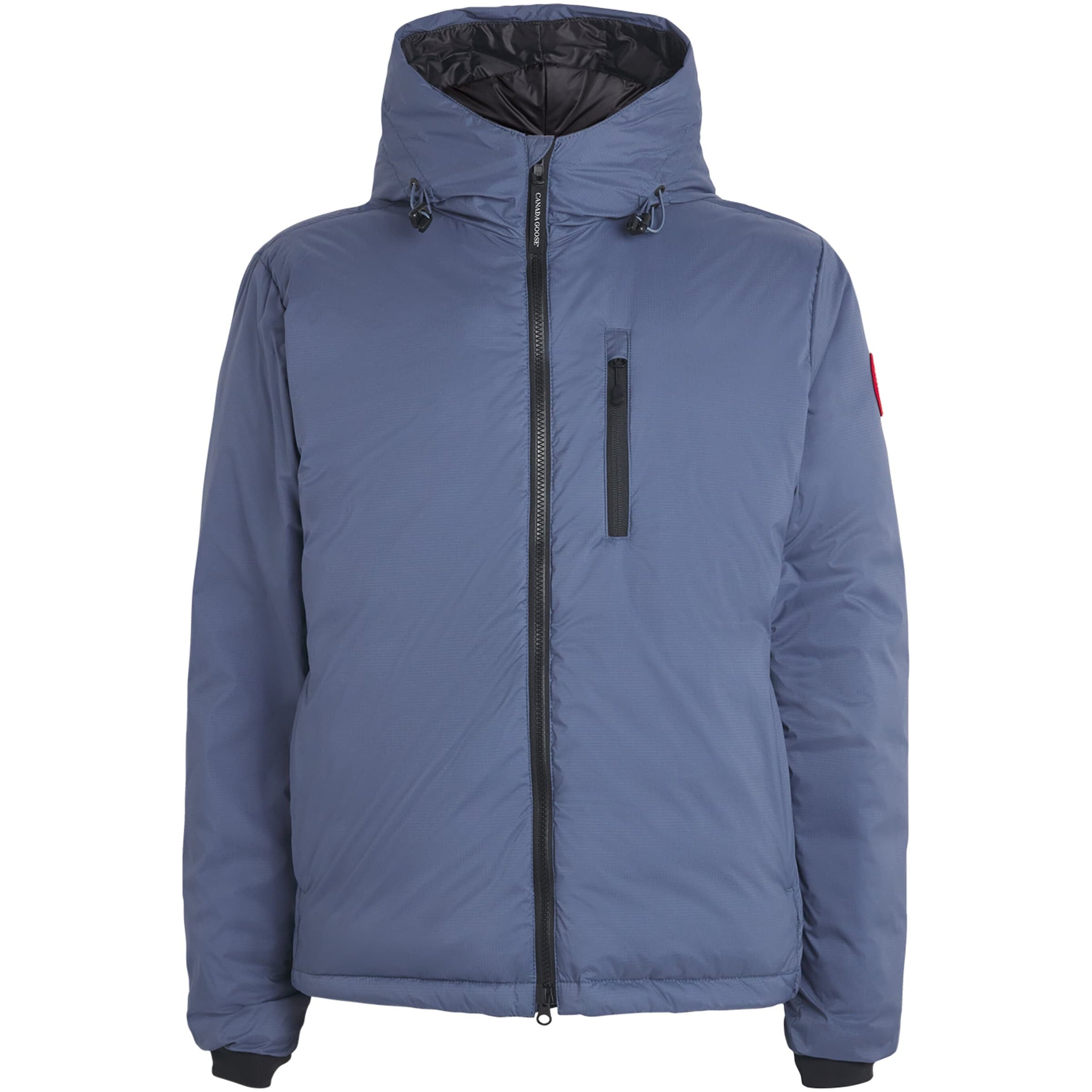 Blue Hooded Lodge Coat