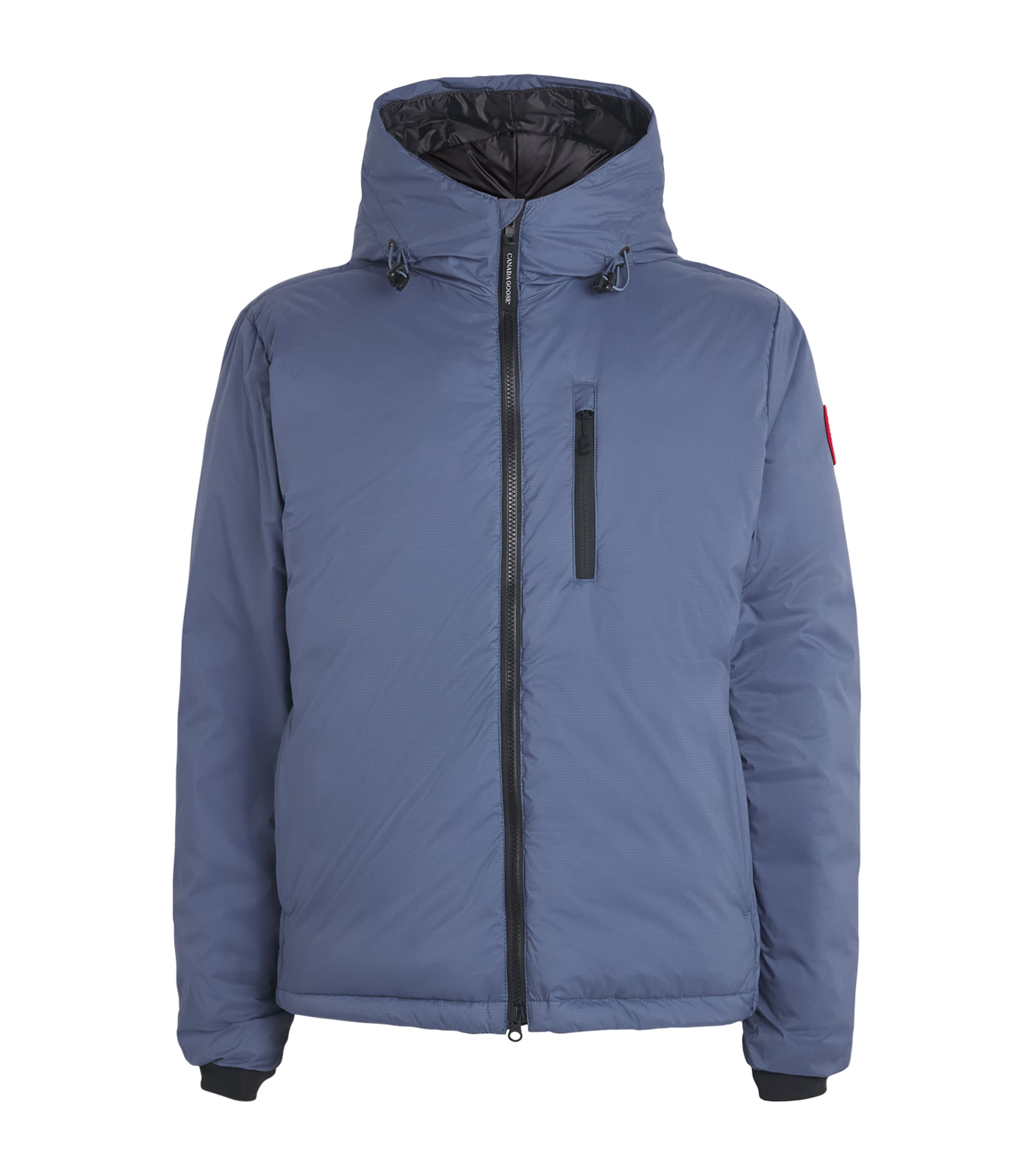 Blue Hooded Lodge Coat