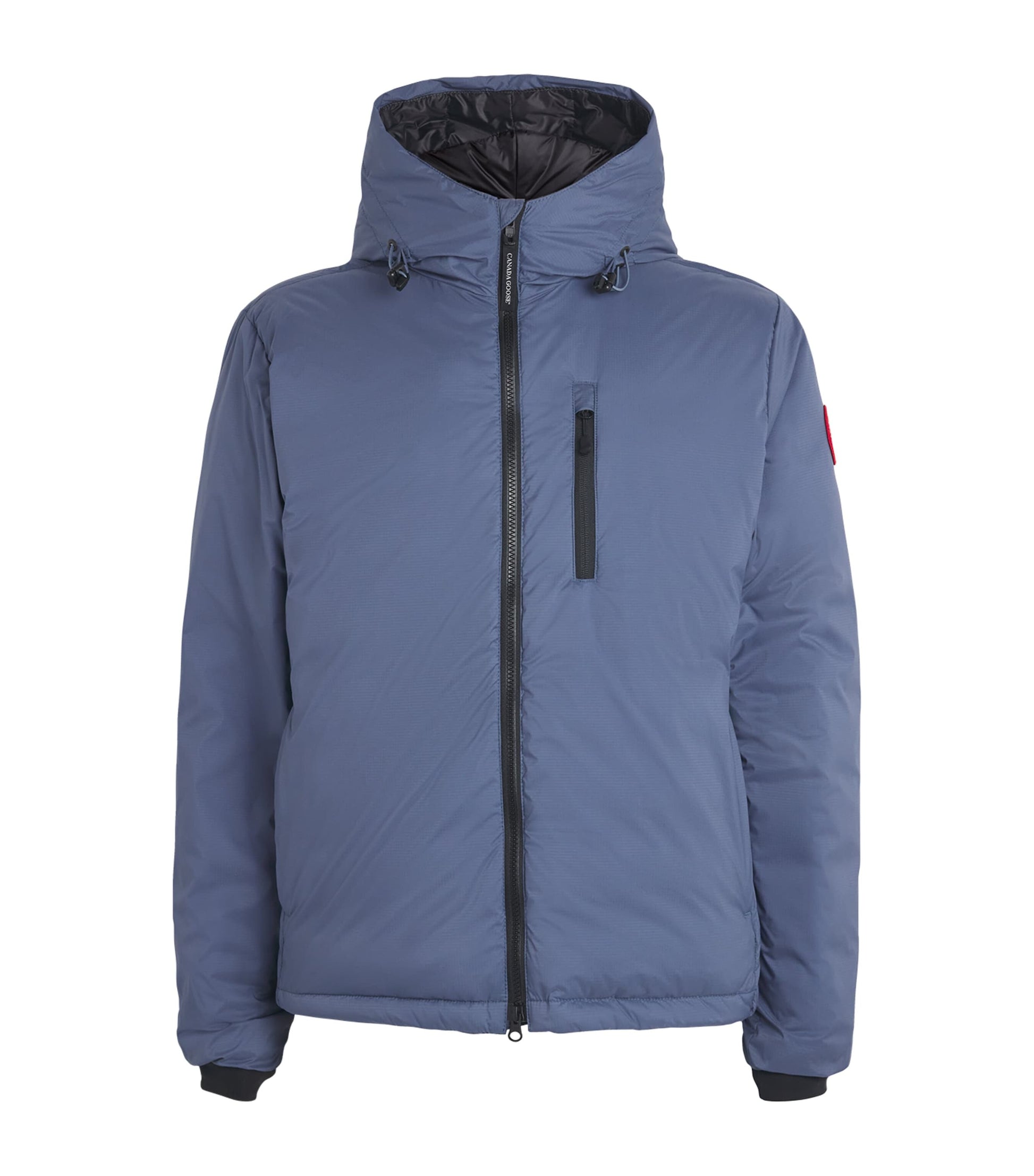 Blue Hooded Lodge Coat