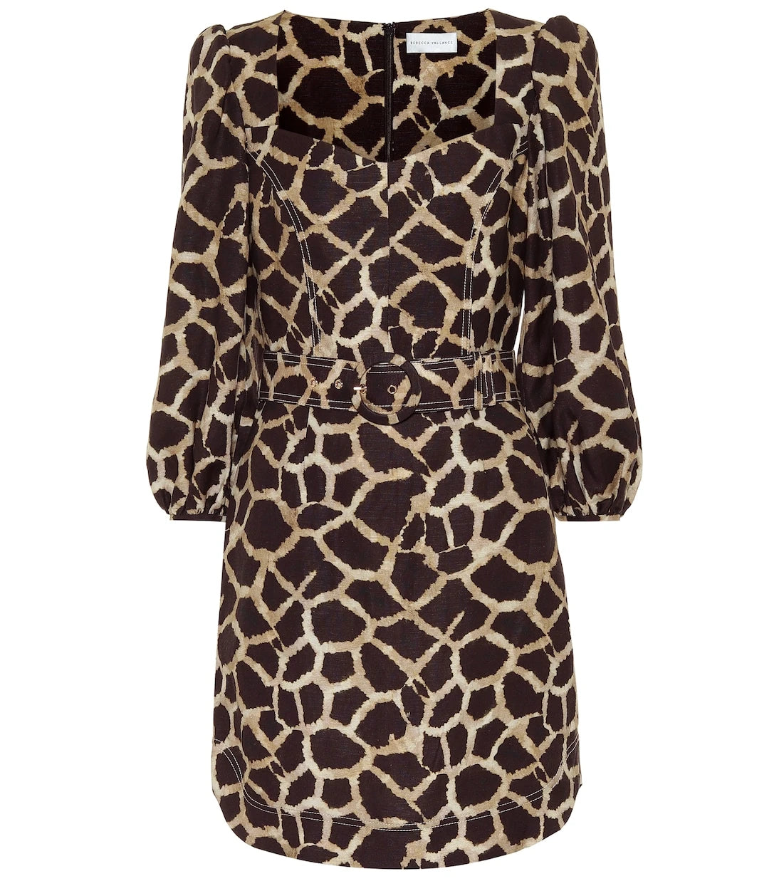 Rebecca Vallance - Acacia linen-blend minidress