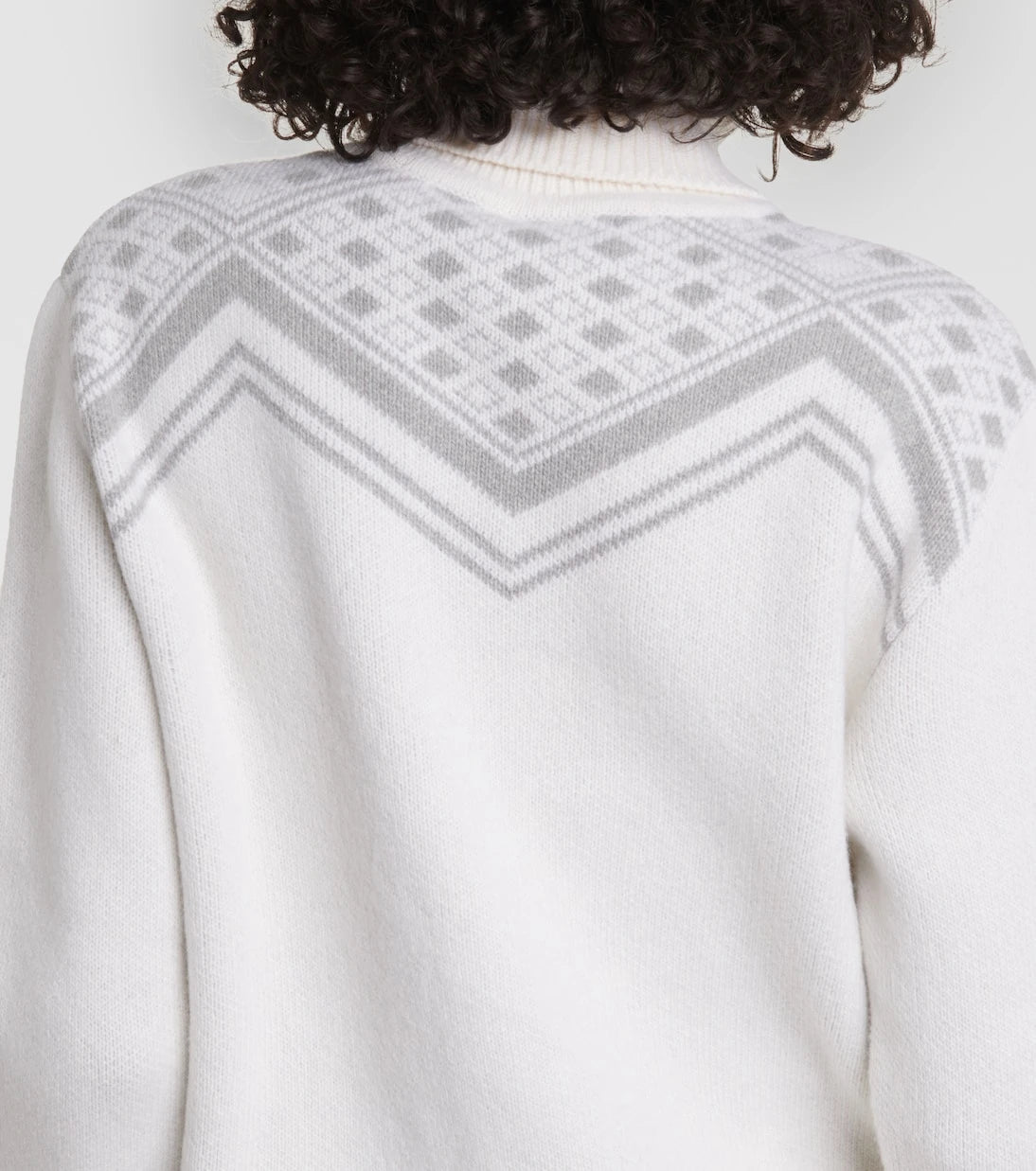 Jet Set - Wool intarsia turtleneck sweater