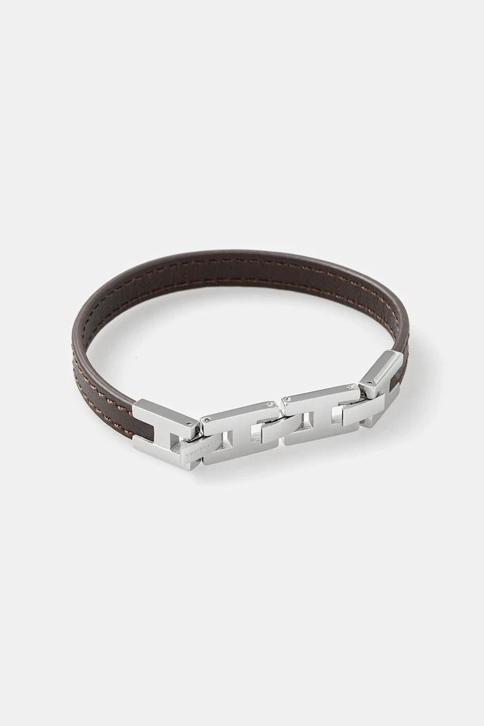Кожена гривна Trussardi T-LEATHER