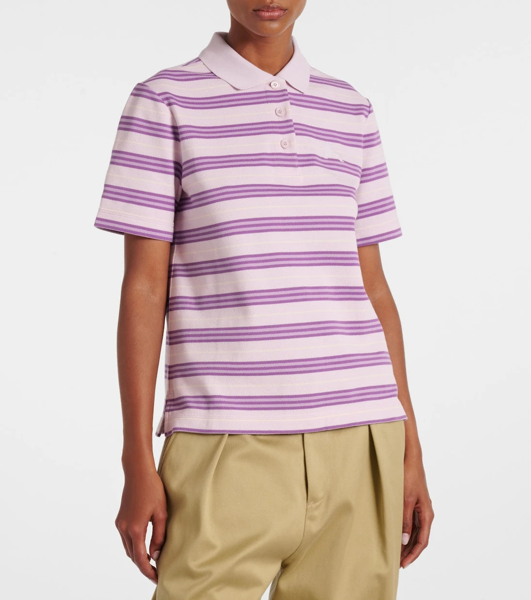 Burberry - Icon Stripe cotton polo shirt