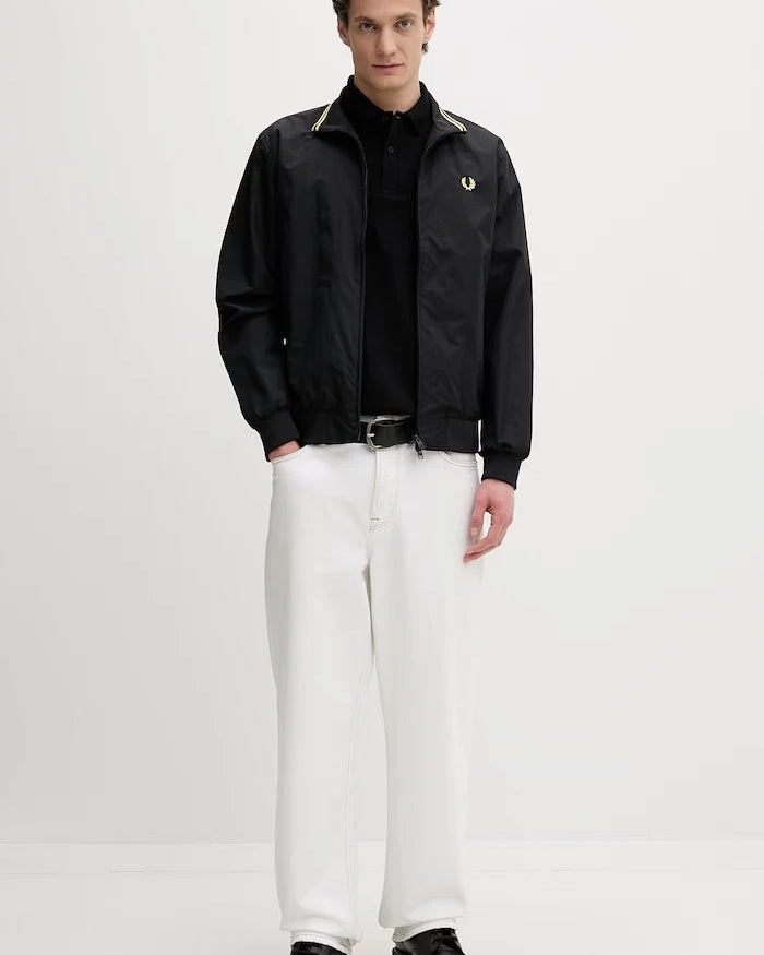 Памучна тениска с яка Fred Perry